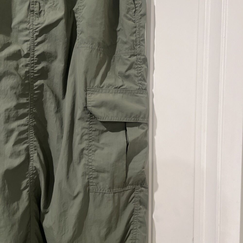 OFFLINE By Aerie On The Move Cargo Maxi Skirt Sage Green Utility Pocket NWOT L - Picture 13 of 16
